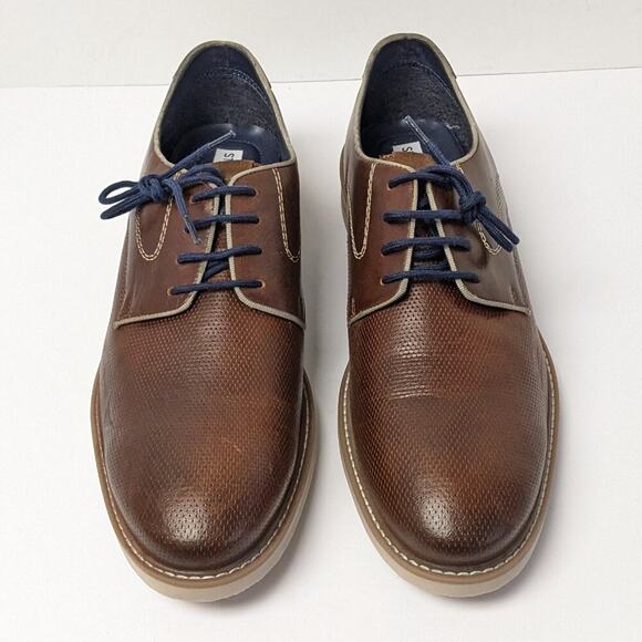 Steve Madden Costa Oxford, Brown Leather, Men\'s 11 M main image 5